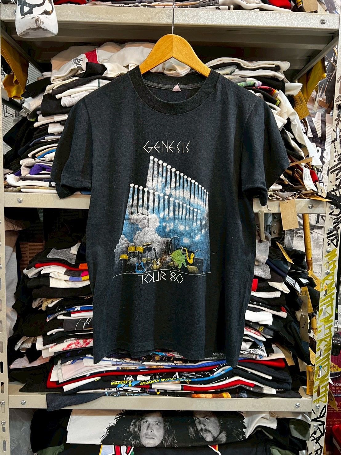 Band Tees Genesis vintage tour 1980’ Size US M / EU 48-50 / 2 - 1 Thumbnail