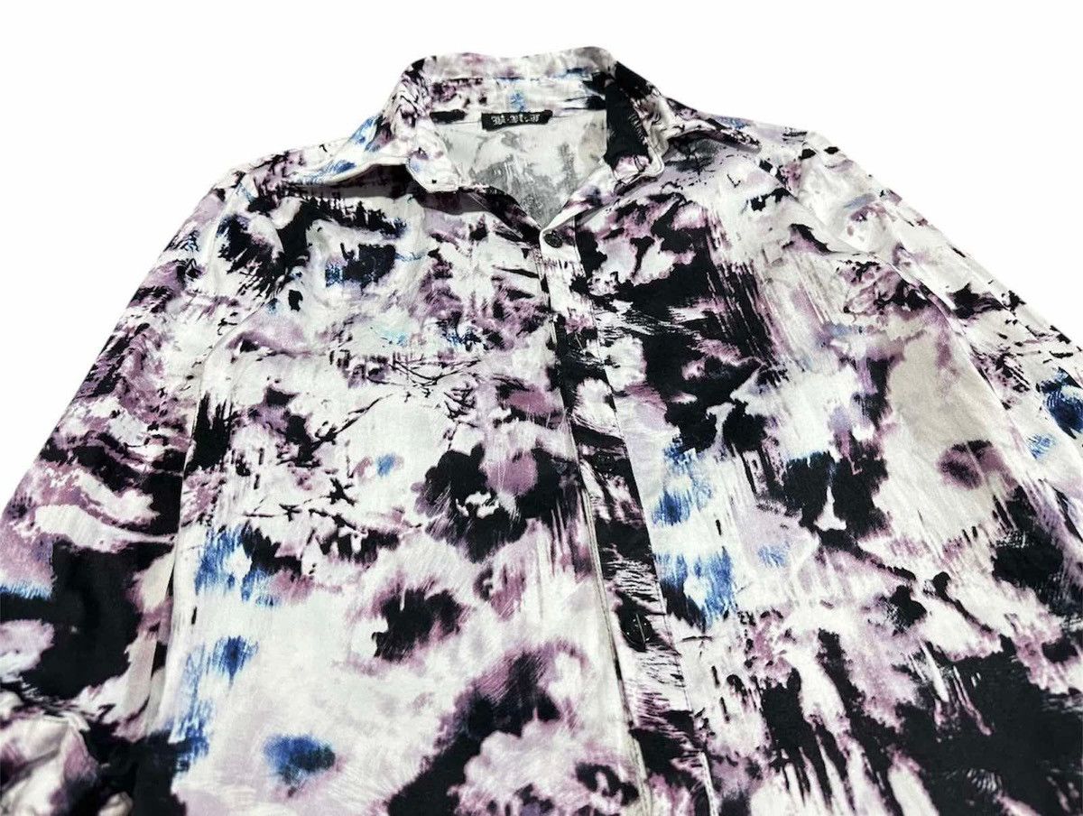 14th Addiction × Japanese Brand × KMRii 🔥Y2K Archived K.U.I Shirt Floral Print Goth Punk Size US L / EU 52-54 / 3 - 5 Thumbnail