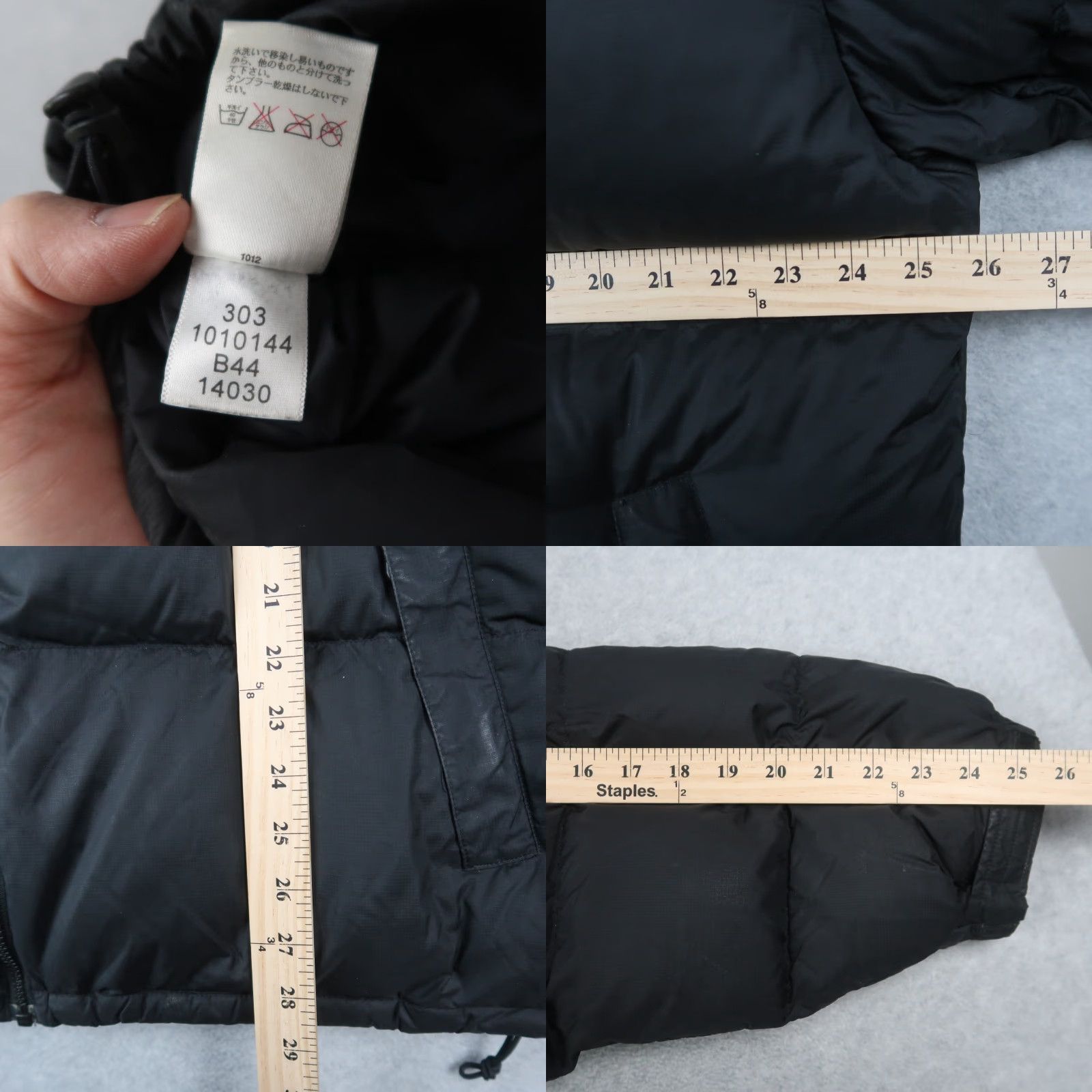 The North Face VINTAGE The North Face Nuptse 700 Goose Down Puffer Men's XL Black Jacket Size US XL / EU 56 / 4 - 10 Thumbnail
