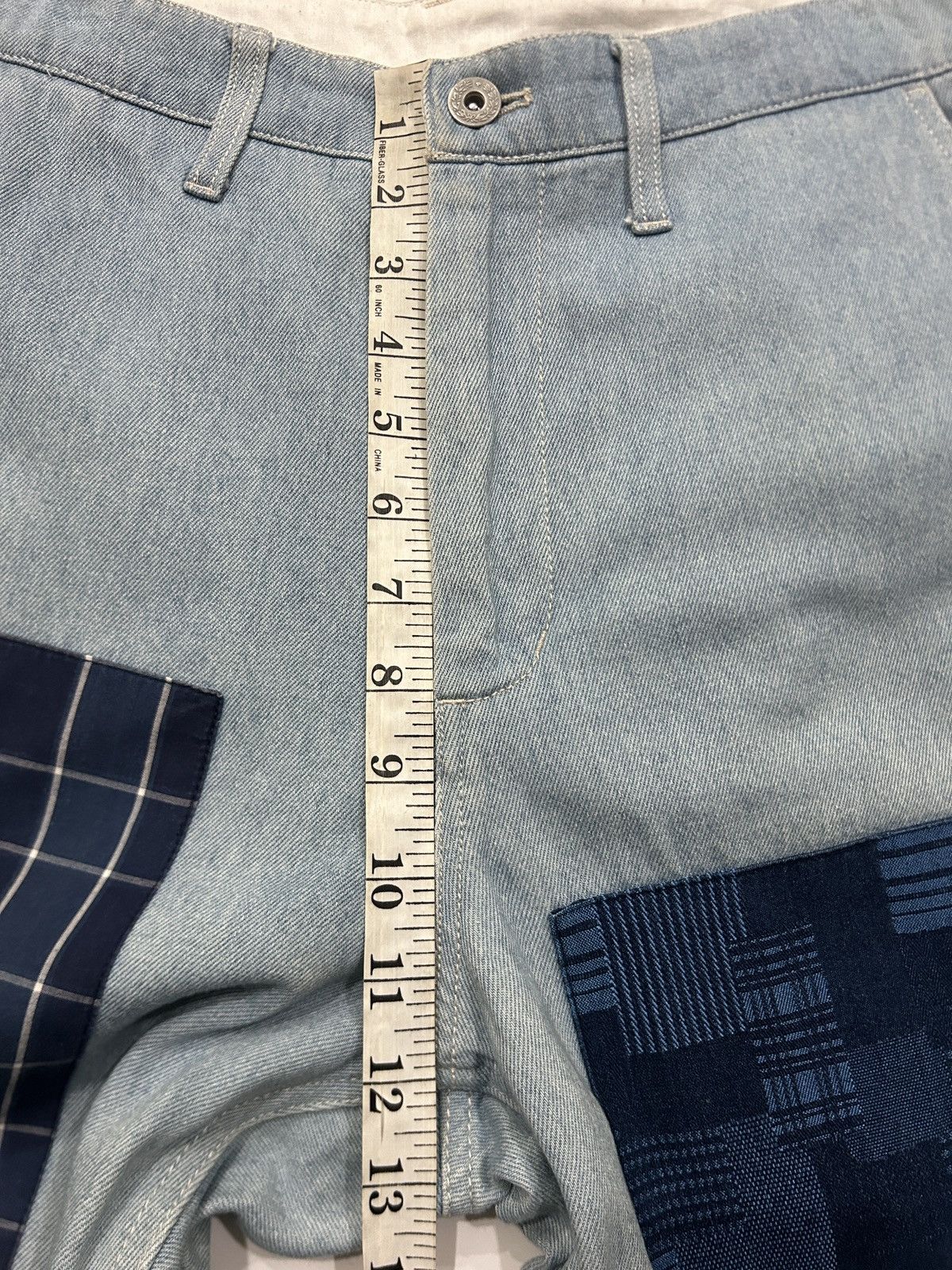 Japanese Brand Y2K Niko And Unstudied Patchwork Sashiko Bandana Jeans Size US 32 / EU 48 - 15 Thumbnail