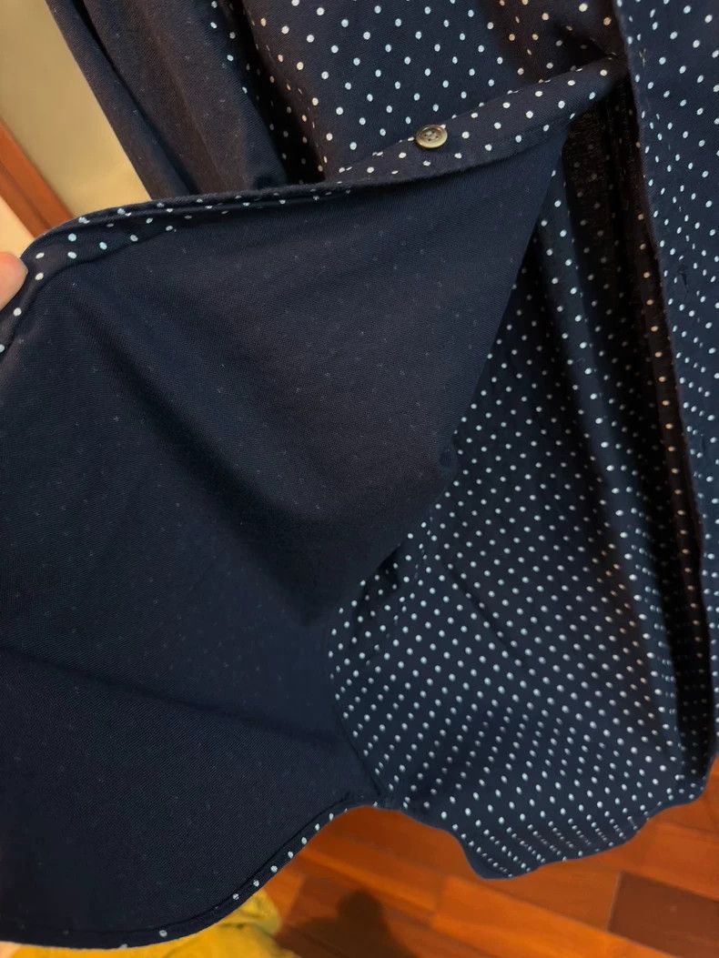 Comme des Garcons Comme Des Garcons Polka dot dark patterned long sleeved shi Size US S / EU 44-46 / 1 - 9 Thumbnail