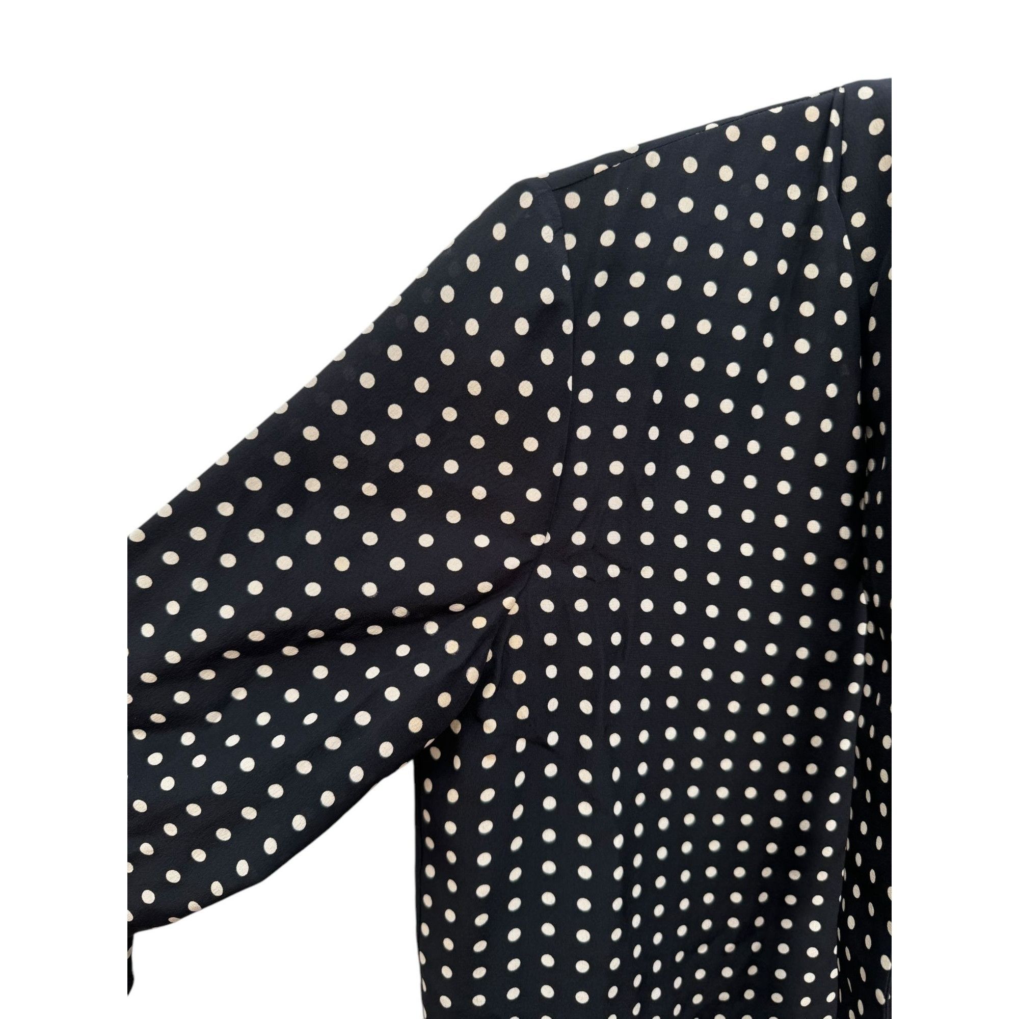 Saint Laurent Paris Silk Dot Shirt Size M / US 6-8 / IT 42-44 - 6 Thumbnail
