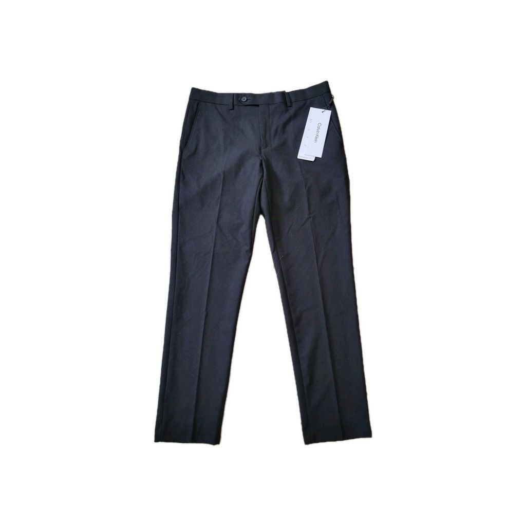 Calvin Klein Calvin Klein Men's Skinny-Fit Wrinkle Resistant Pants 33/30 Size US 33 - 4 Thumbnail