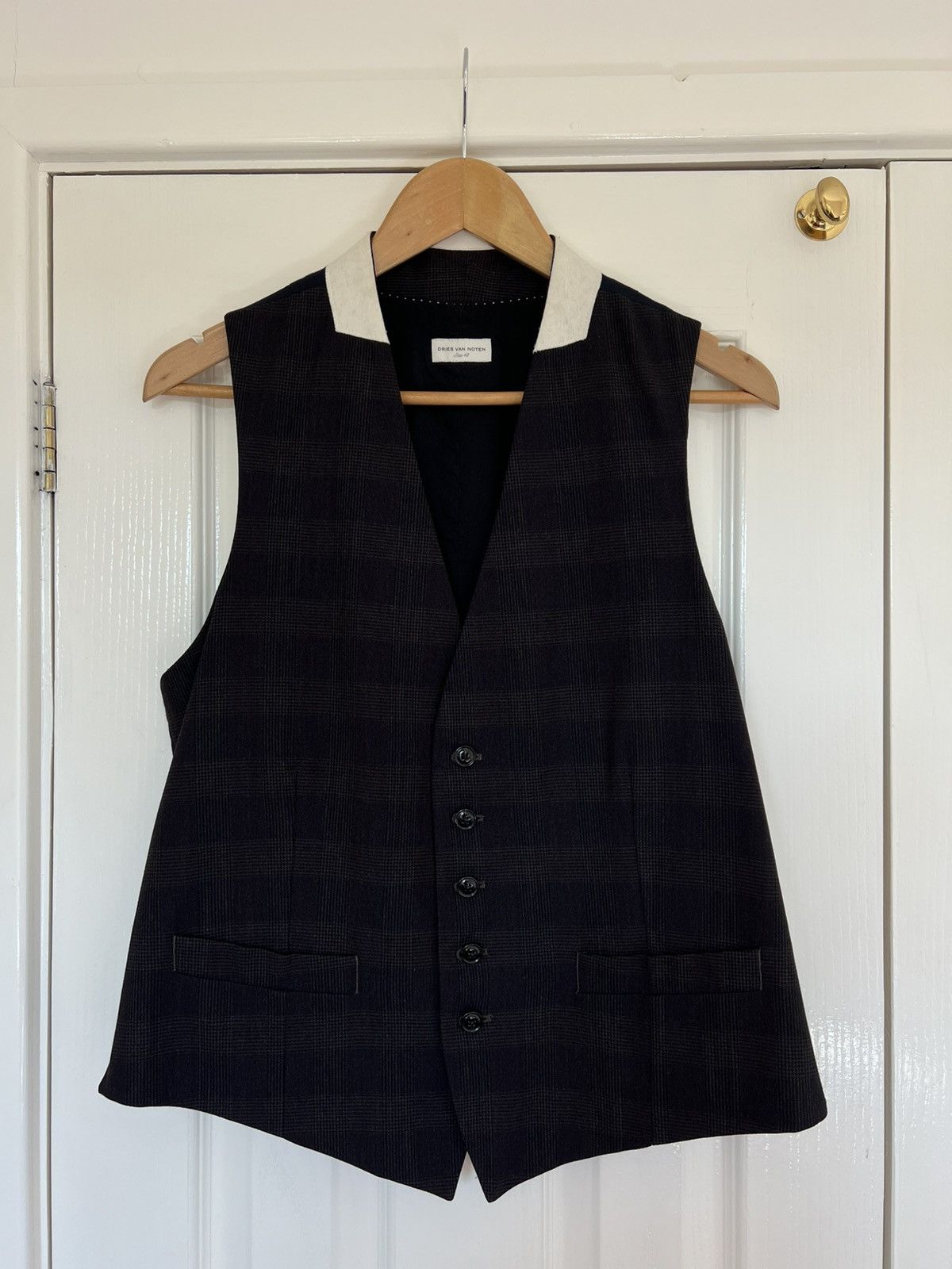Dries Van Noten RARE Dries Van Noten Vest Waistcoat Thom Yorke Radiohead Size 38R - 2 Thumbnail
