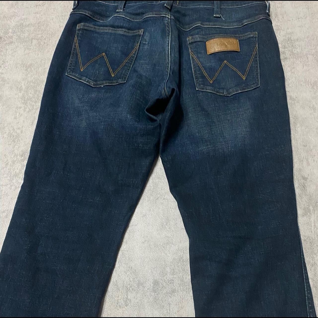 Wrangler Wrangler men's blue denim jeans #denim Size US 34 / EU 50 - 5 Thumbnail