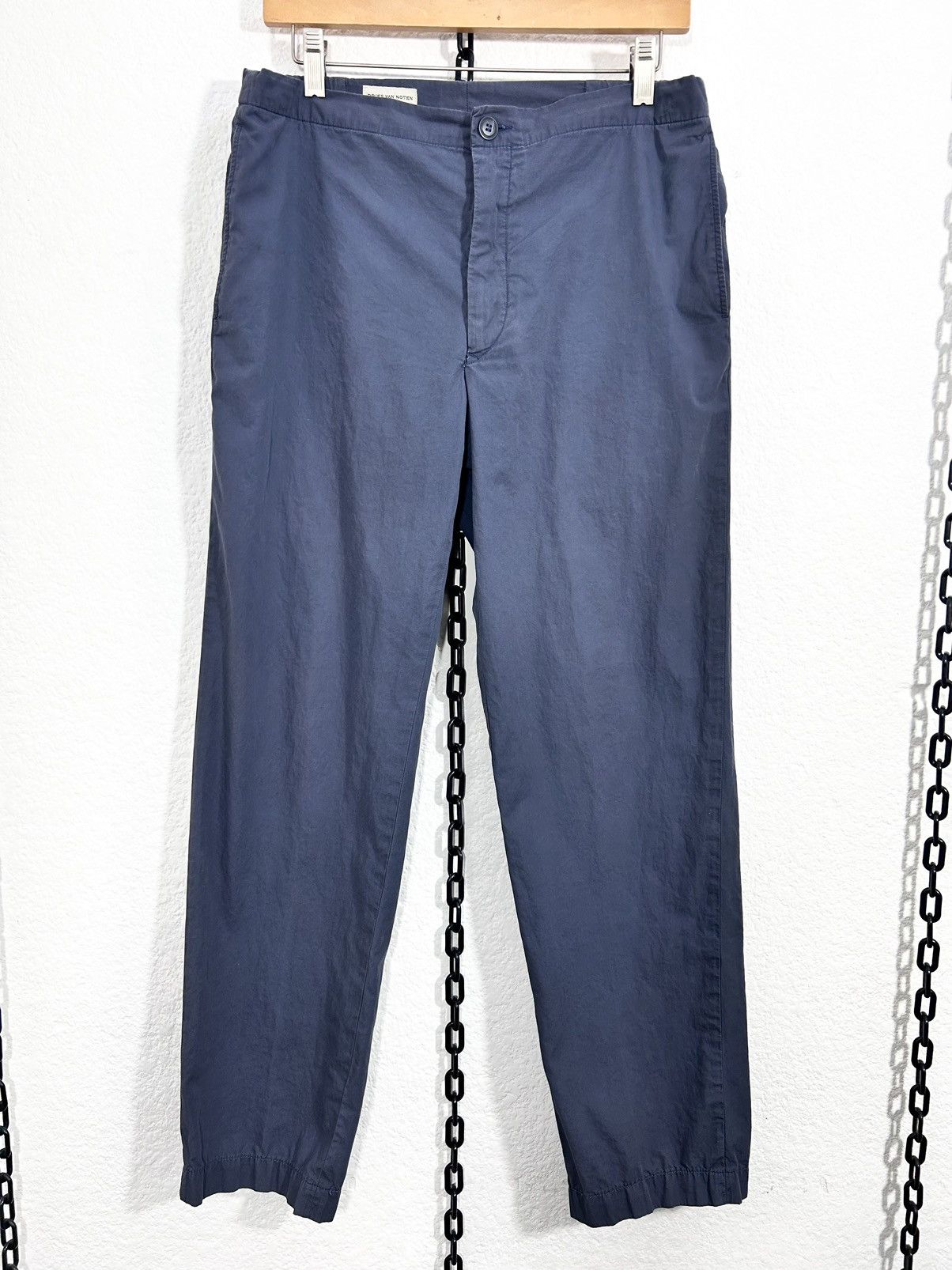 image of Archival Clothing x Dries Van Noten Trousers Oxford Grey, Men's (Size 32)