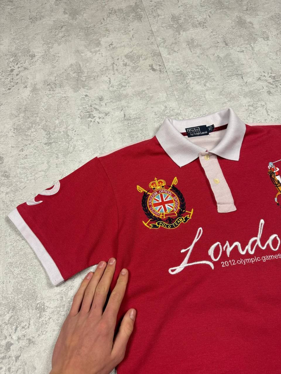 Polo Ralph Lauren × Vintage Vintage Polo Ralph Lauren Big Pony London 2012 Olimpic Games Size US M / EU 48-50 / 2 - 4 Thumbnail