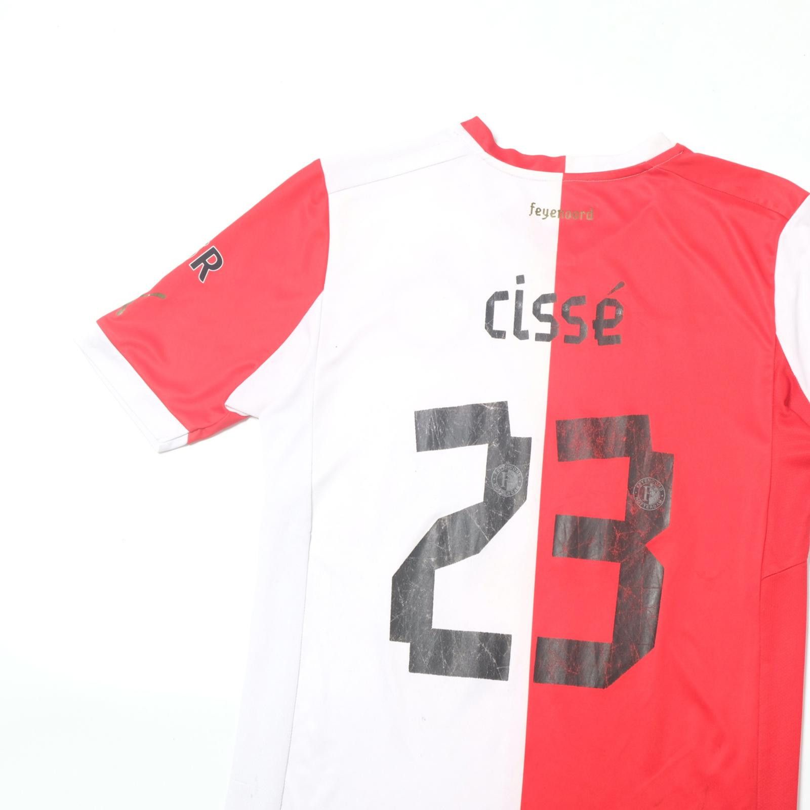 Puma 2012/13 Feyenoord Home Shirt Puma Cisse (S/M) Size US M / EU 48-50 / 2 - 4 Thumbnail