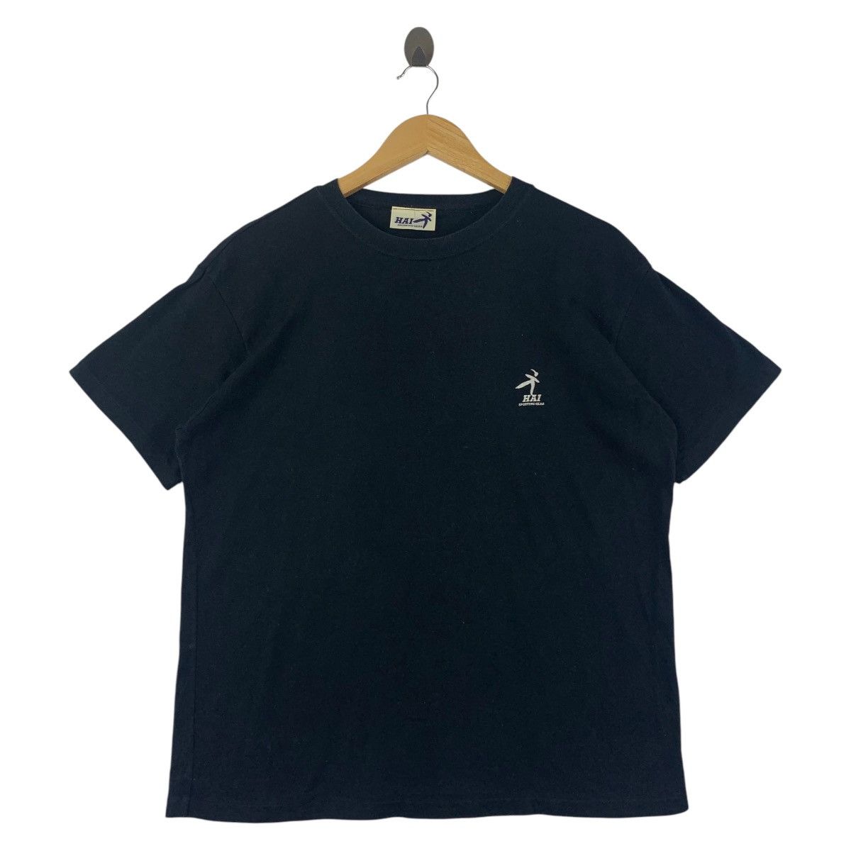 Vintage HAI SPORTING GEAR By ISSEY MIYAKE printed logo tee