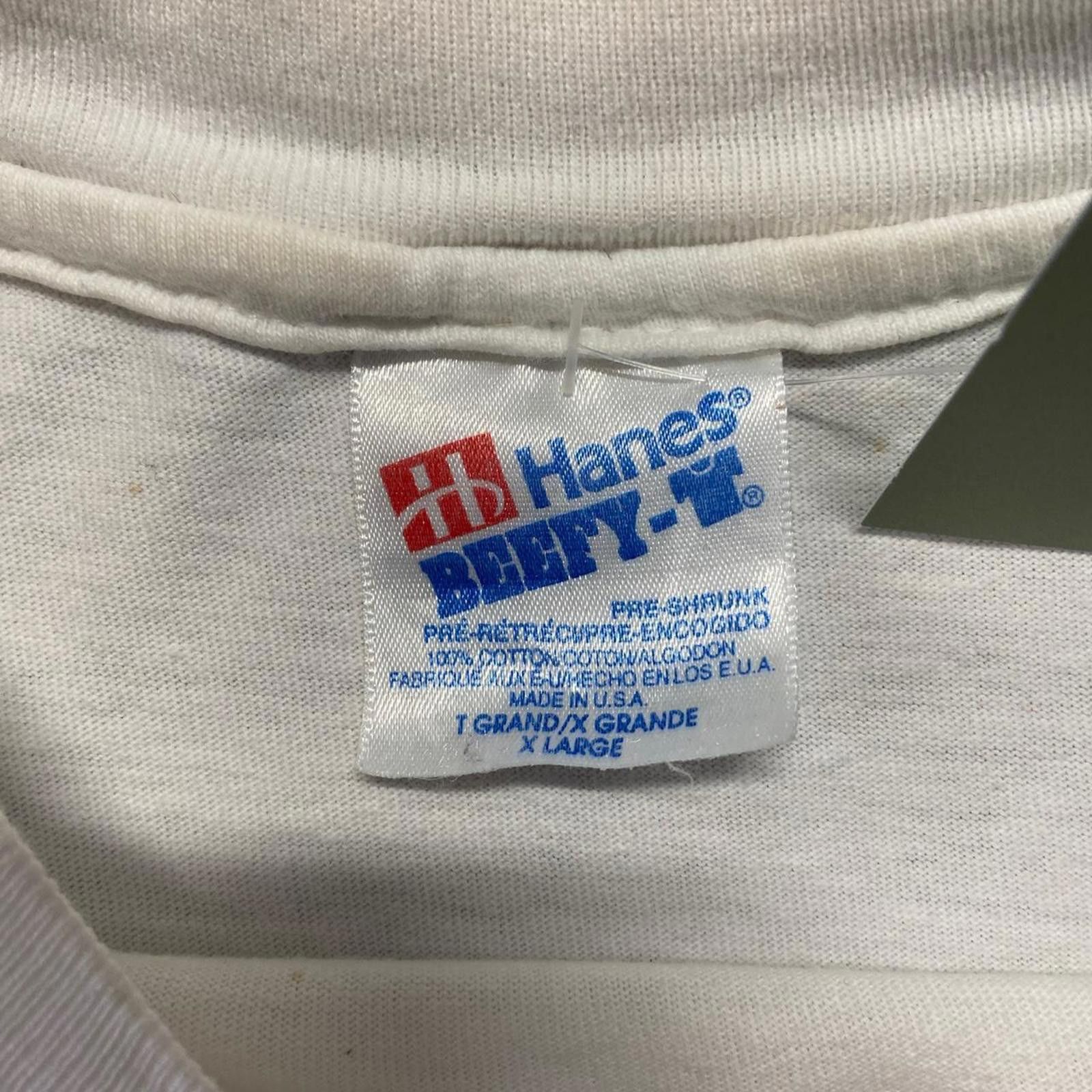 Hanes Vintage 1992 U2 Zoo Tv Tour Tee Size US XL / EU 56 / 4 - 8 Thumbnail