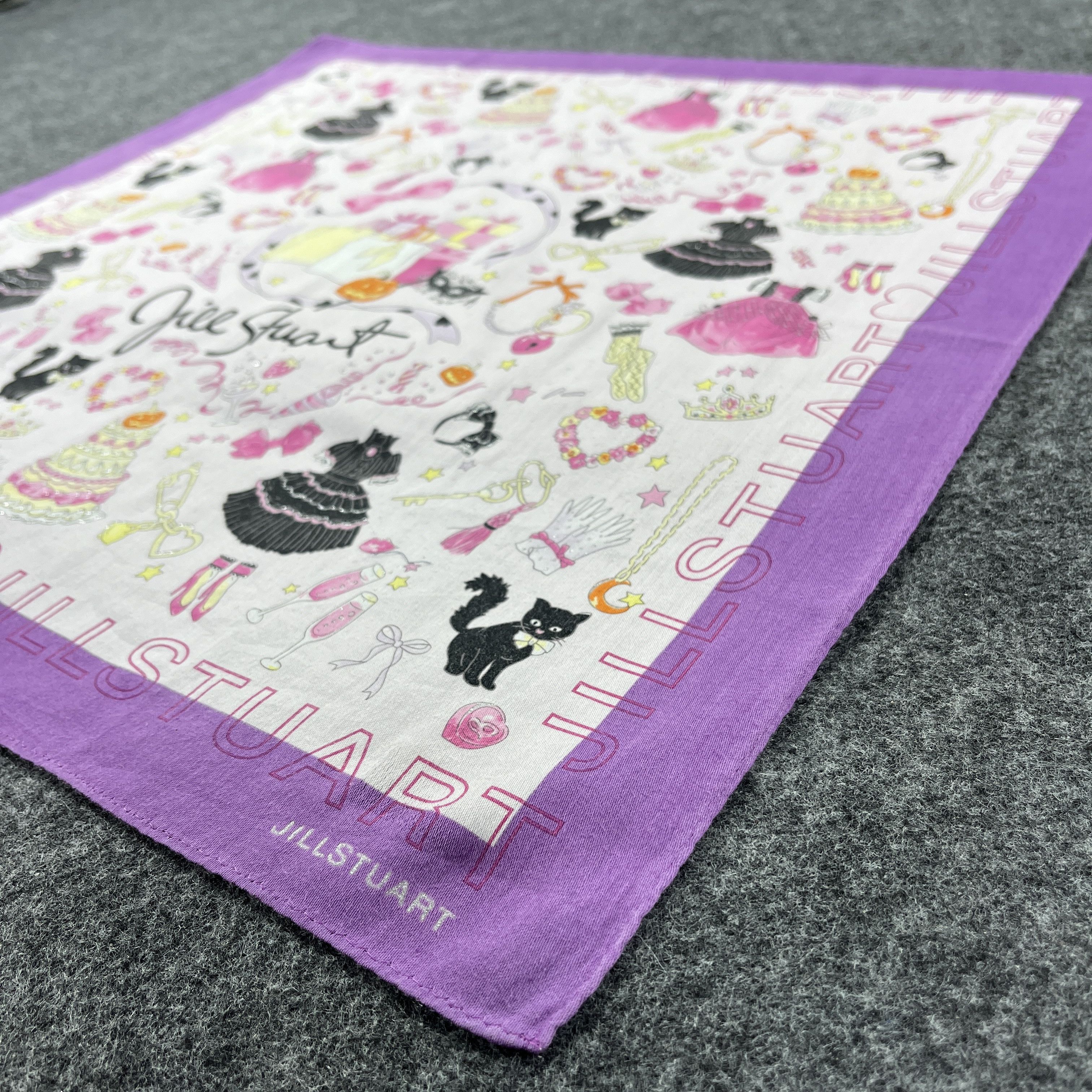Jil Stuart × Vintage Jill Stuart Handkerchief / Bandana / Neckerchief B283 Size ONE SIZE - 5 Thumbnail