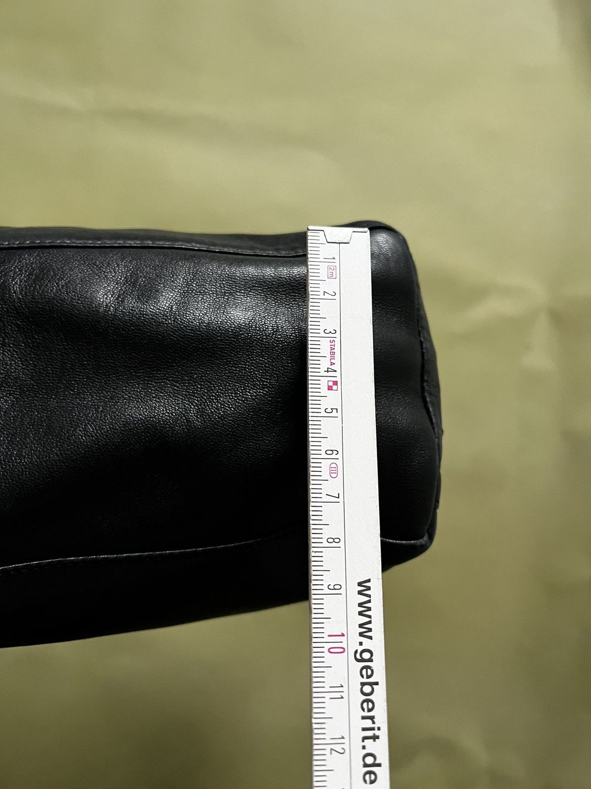Jil Sander 2008 Jil Sander Black Leather Handbag / Mini Tote Size ONE SIZE - 10 Thumbnail
