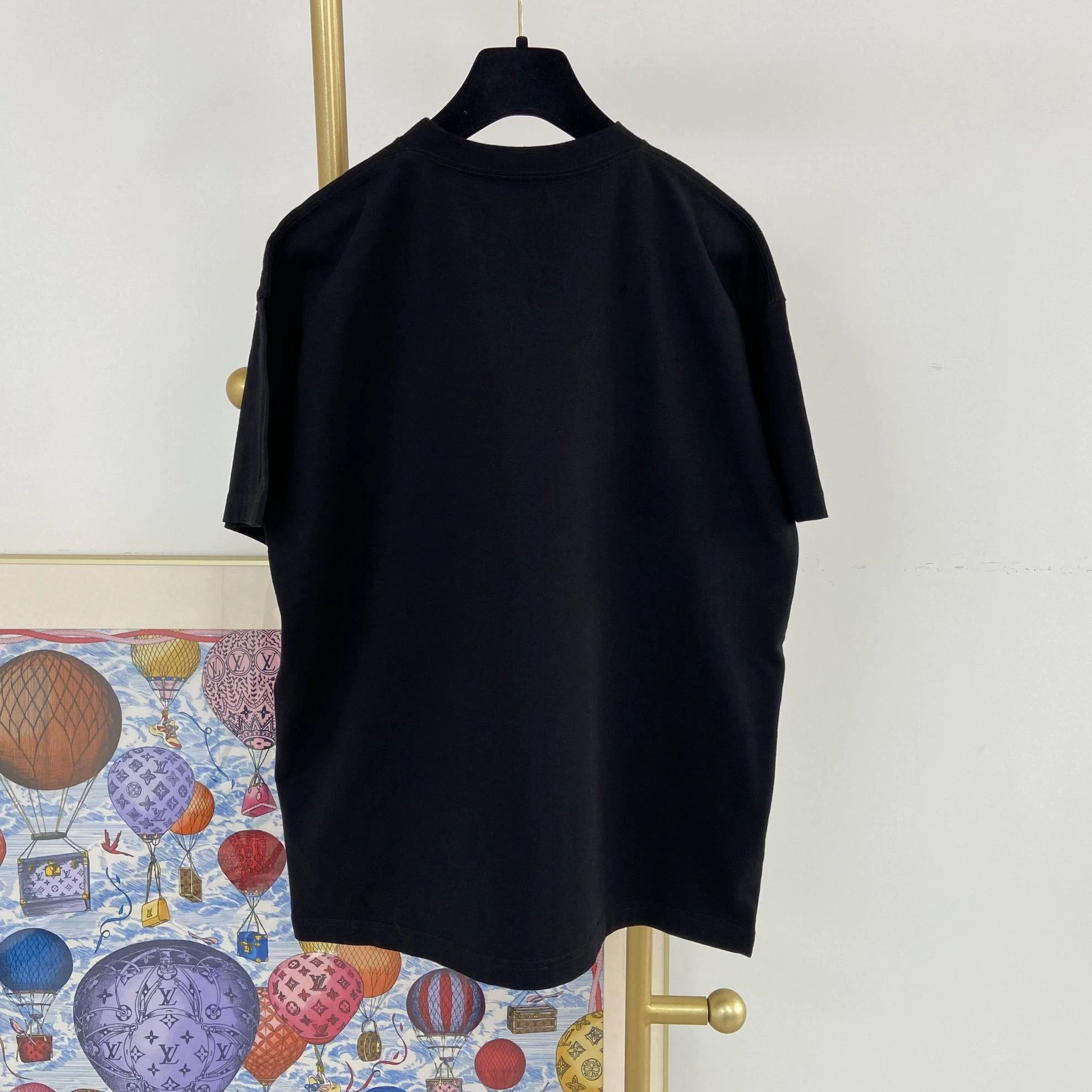 Balenciaga Balenciaga BB mosaic oversize dropped shoulder tee M Size US M / EU 48-50 / 2 - 2 Thumbnail