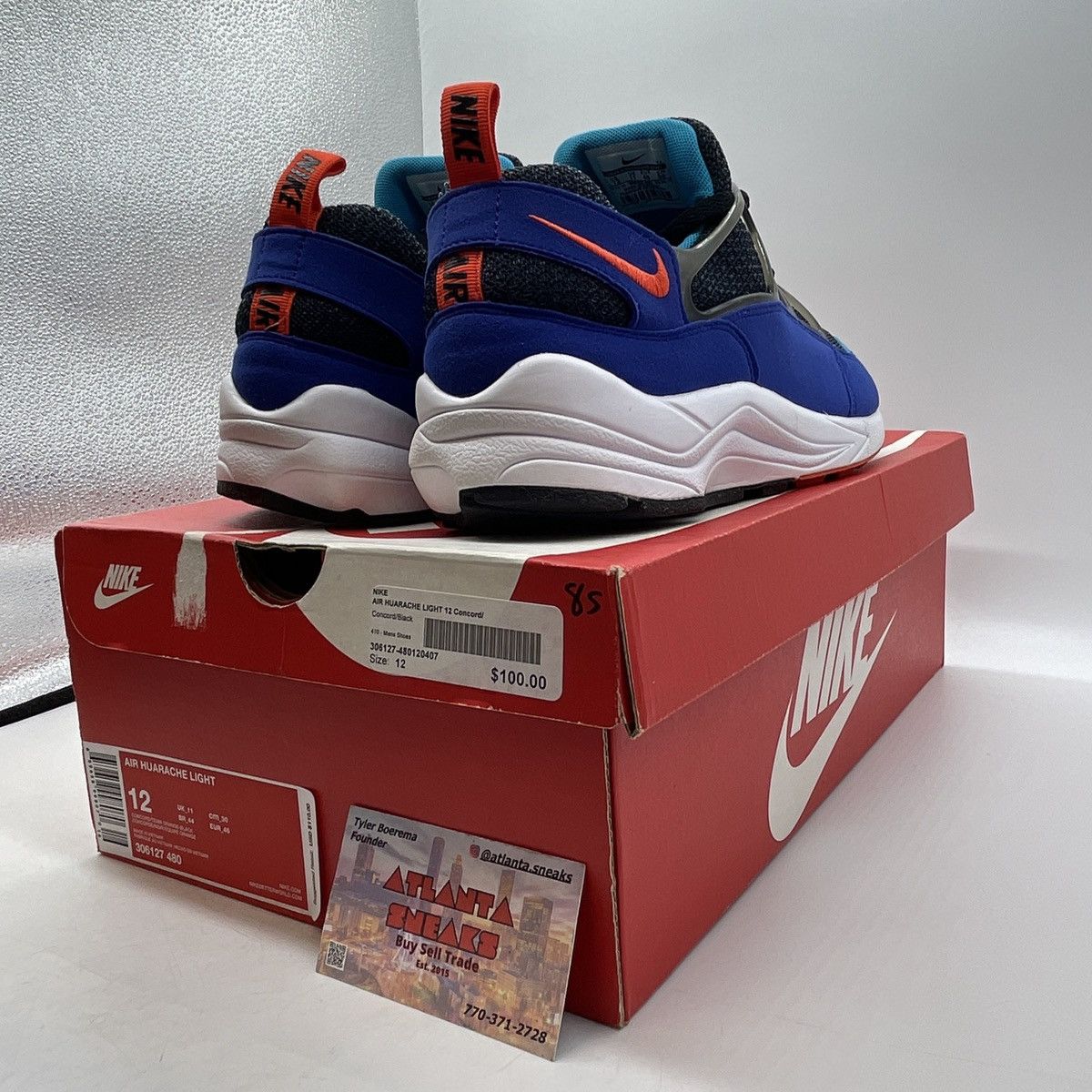 Nike Nike huarache light ultramarine Size US 12 / EU 45 - 5 Thumbnail