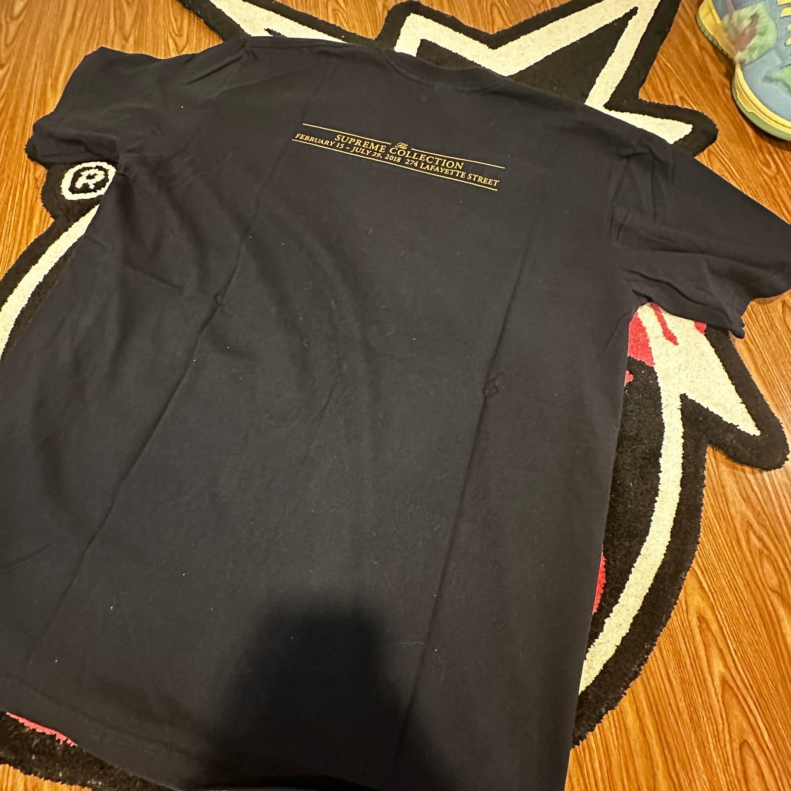 Supreme Supreme Cards Tee – Navy – Size XL – Gently Used Size US XL / EU 56 / 4 - 2 Thumbnail