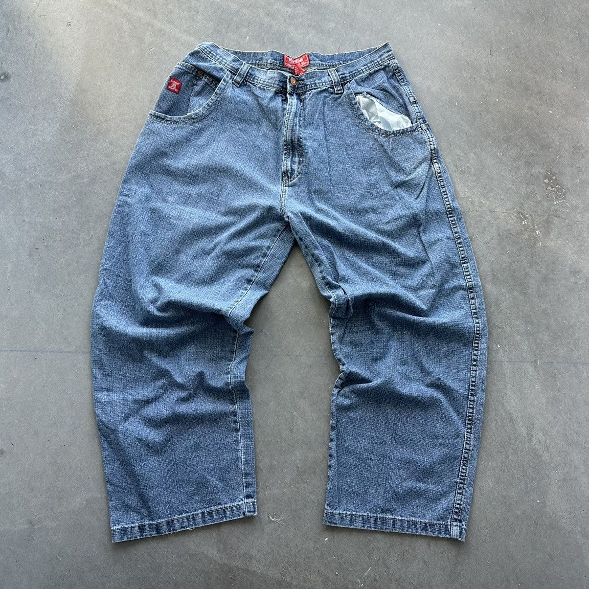JNCO × Japanese Brand × Vintage Crazy Vintage Y2K Baggy Jeans Wide Leg JNCO Style Dragon Size US 34 / EU 50 - 3 Thumbnail