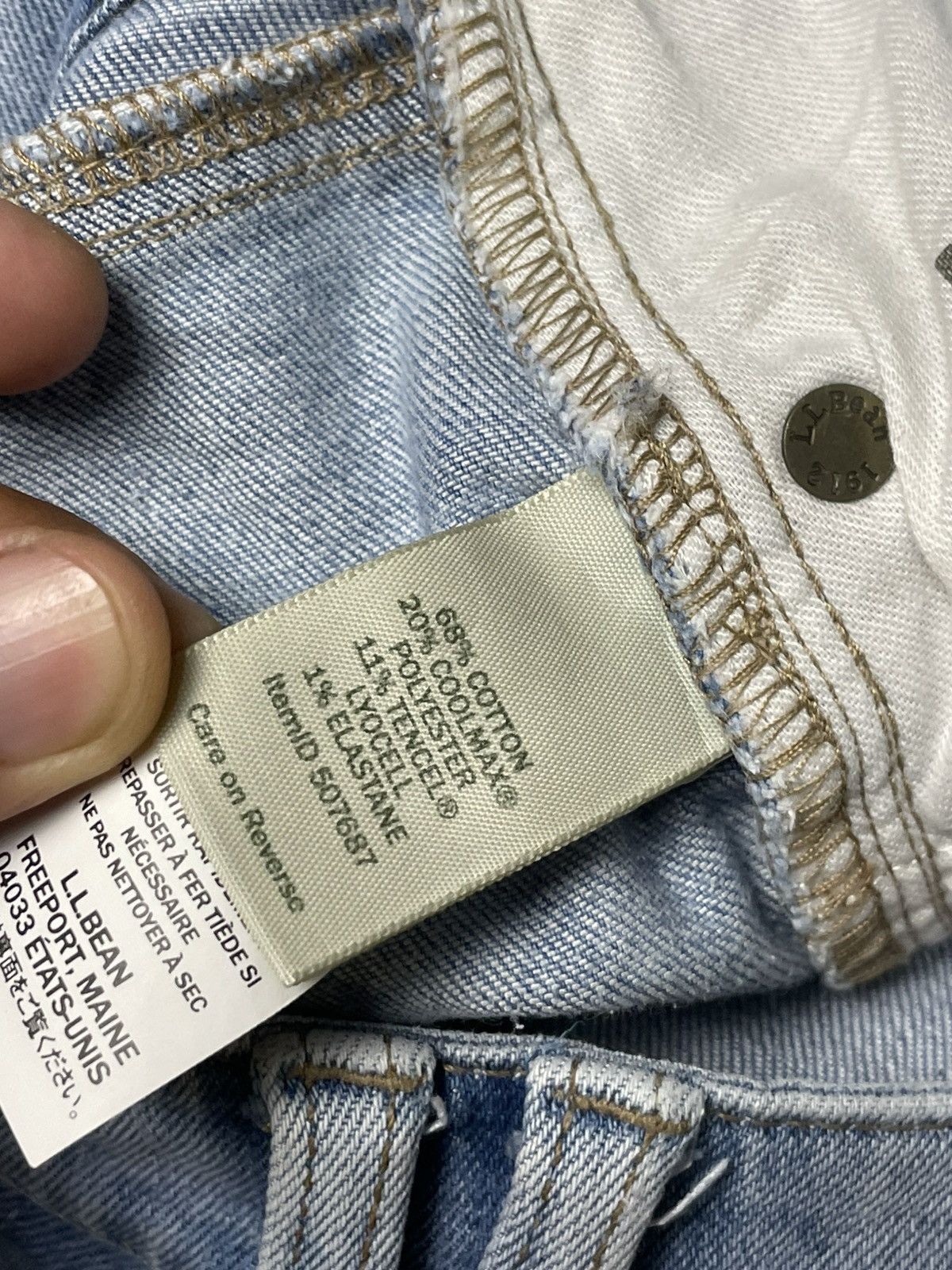 Japanese Brand × L.L. Bean L.L Bean Brand Relaxed Fit Denim (63) Size US 30 / EU 46 - 18 Thumbnail