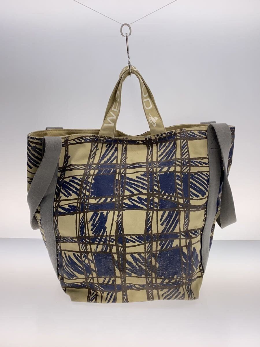 Vivienne Westwood Plaid Canvas Shoulder Bag Size ONE SIZE - 3 Thumbnail