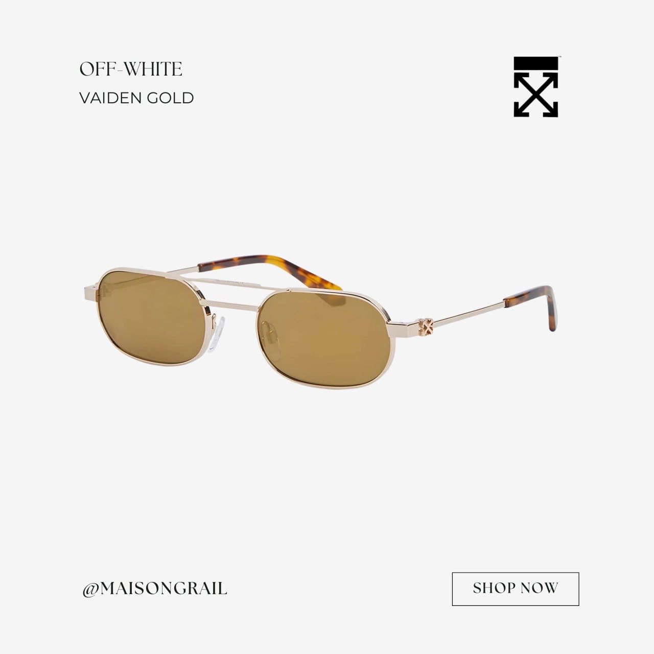 Off-White OFF WHITE VAIDEN SUNGLASSES Size ONE SIZE - 1 Thumbnail