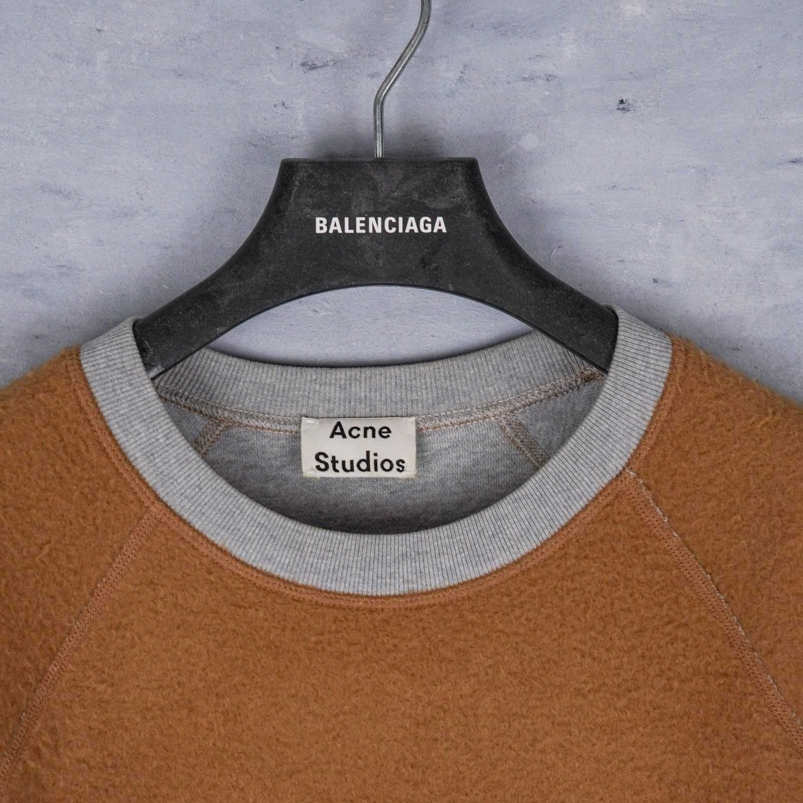 Acne Studios Acne studios aw14 college reverse brown gray sweatshirt Size US XS / EU 42 / 0 - 3 Thumbnail