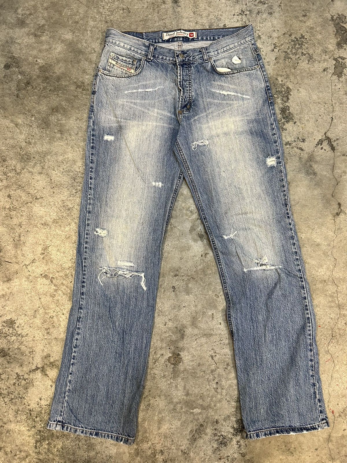 Diesel Straight Cut Vintage Jeans Denim
