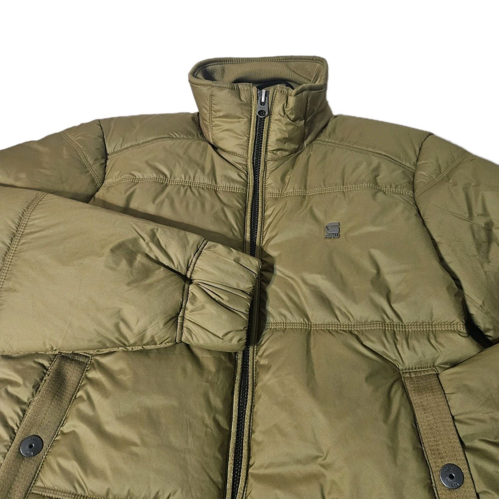 G-Star G-Star RAW Men's Dry Red Whistler Puffer Jacket Large E-89 Size US L / EU 52-54 / 3 - 1 Thumbnail