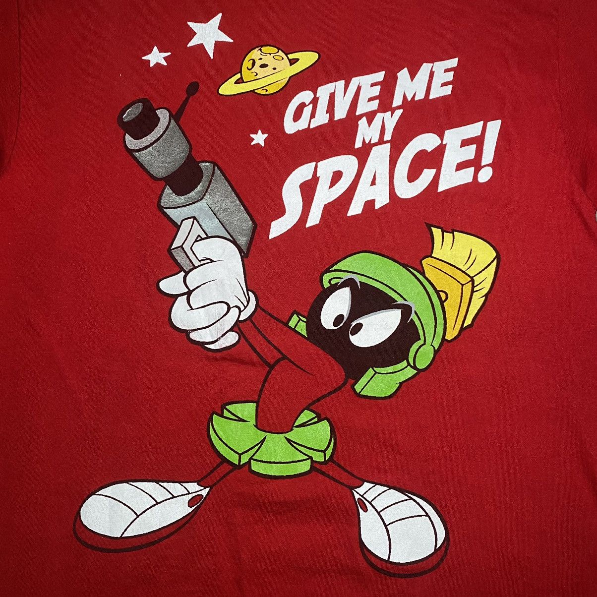 Cartoon Network LOONEY TUNES MARVIN THE MARTIAN CARTOON T SHIRT Size US M / EU 48-50 / 2 - 5 Thumbnail