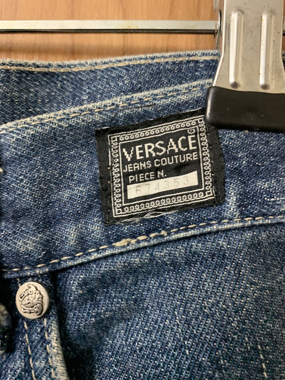 Versace Versace baggy style denim Size US 29 - 4 Thumbnail