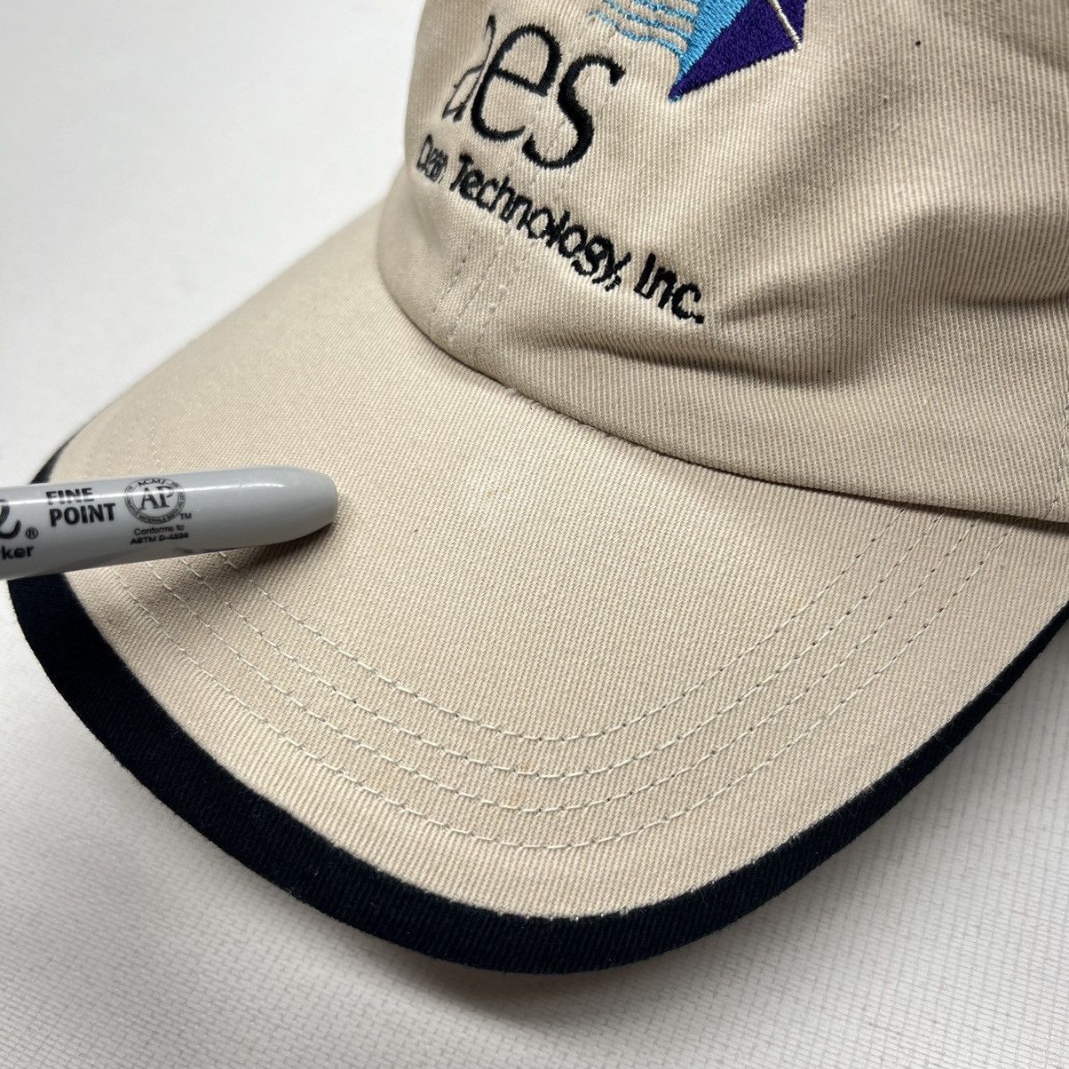 Arts & Science Aes Clean Technologies Hat Cap Beige Science Embroidered Size ONE SIZE - 4 Thumbnail