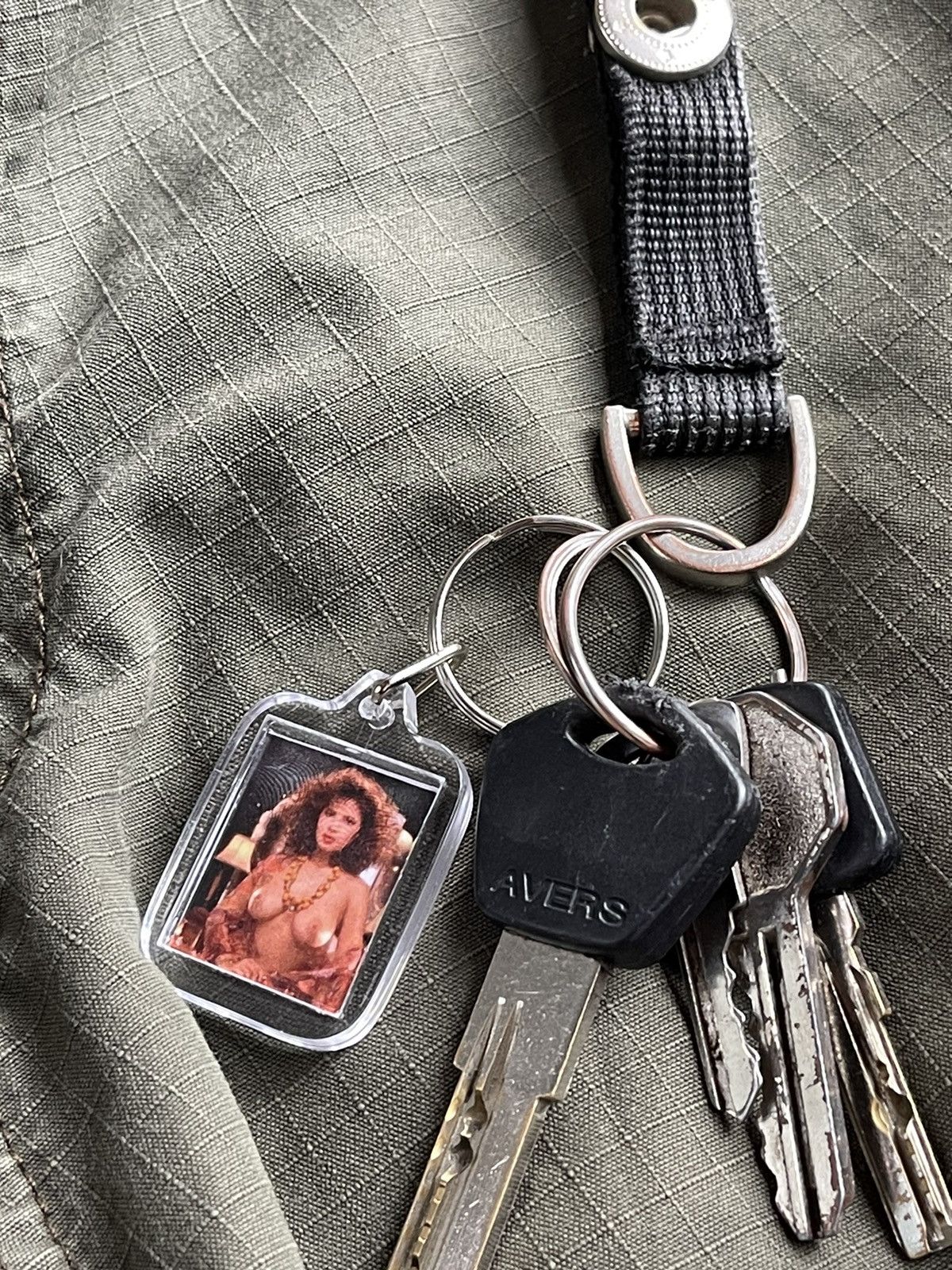 Vintage Vintage Keychain nude Girl 18+ Hysteric key ring Size ONE SIZE - 2 Thumbnail