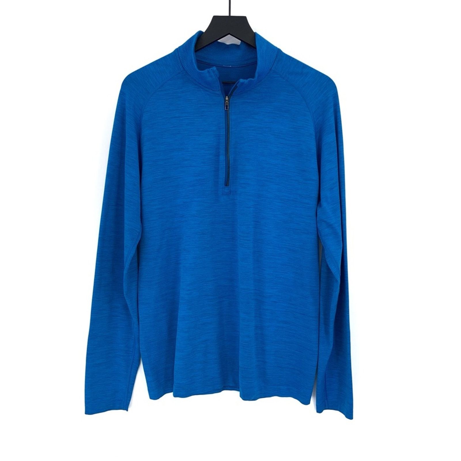 Lululemon LULULEMON Metal Vent Tech 1/2 Zip Royal Blue L Size US L / EU 52-54 / 3 - 1 Thumbnail