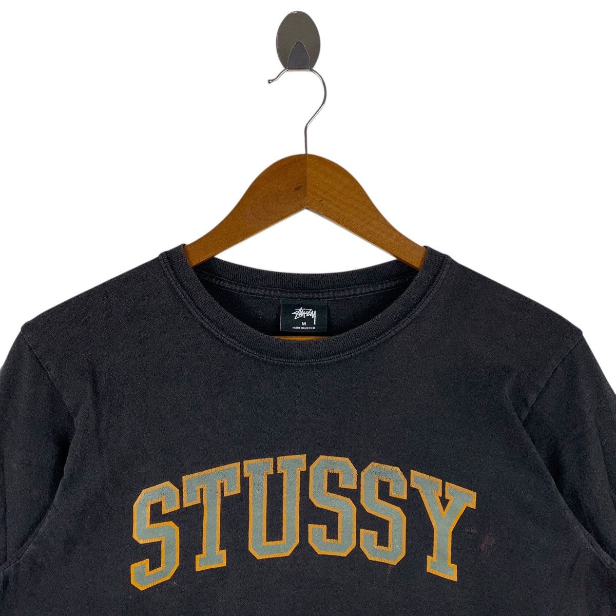 Stussy Vintage 90s STUSSY big logo long sleeve tee Size US M / EU 48-50 / 2 - 2 Thumbnail