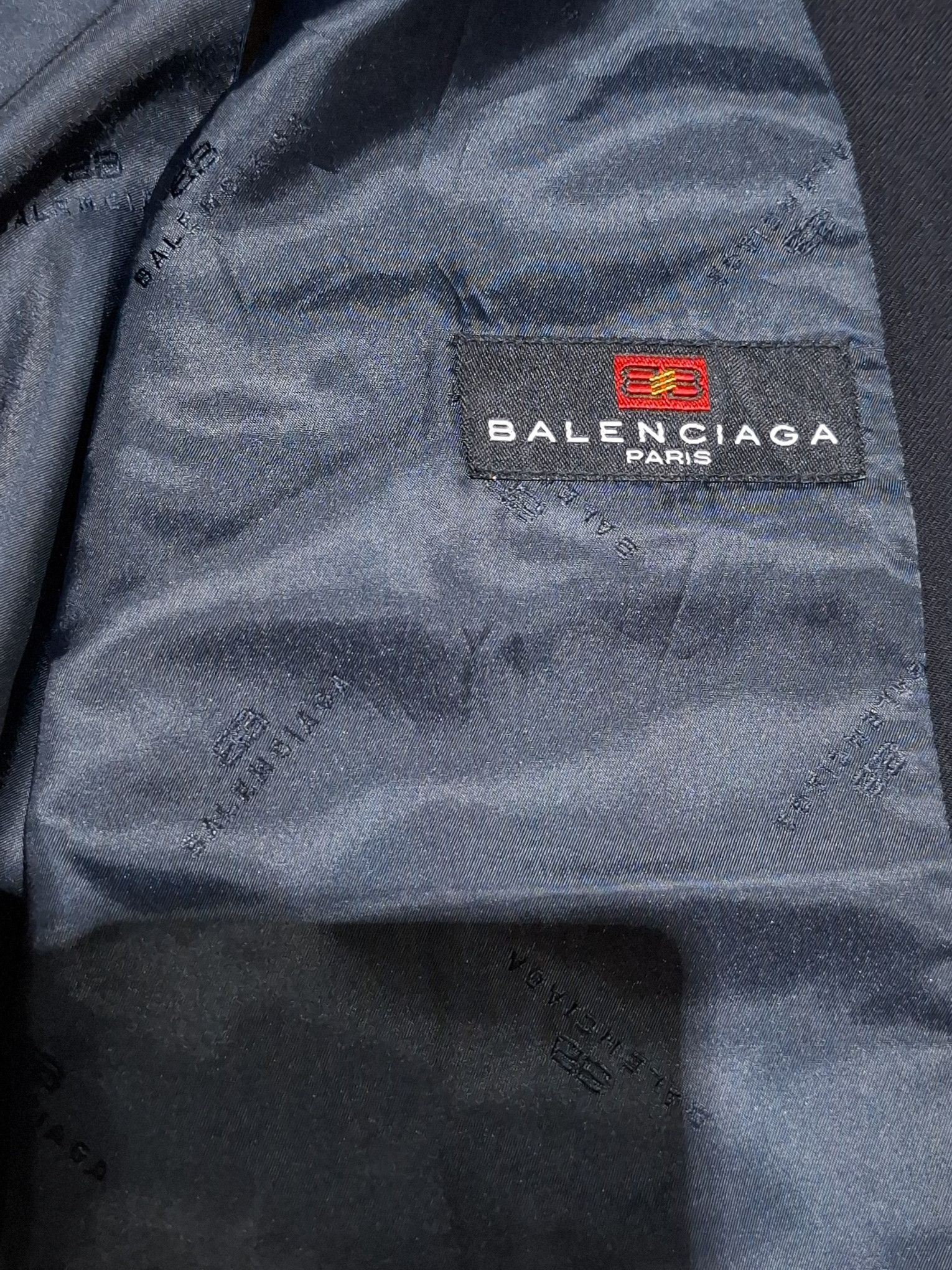 Balenciaga 💥 RARE BALENCIAGA ARCHIVE BLACK SUIT VEST 💥 Size 40S - 5 Thumbnail