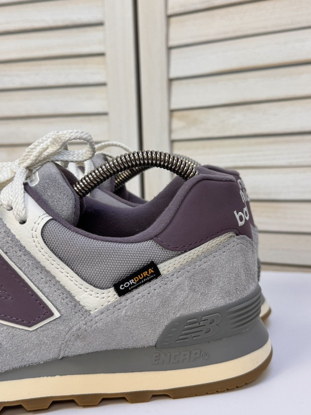 New Balance New Balance 574 Sneakers Grey / Purple (U574YGD) Men's Size US 10 / EU 43 - 5 Thumbnail