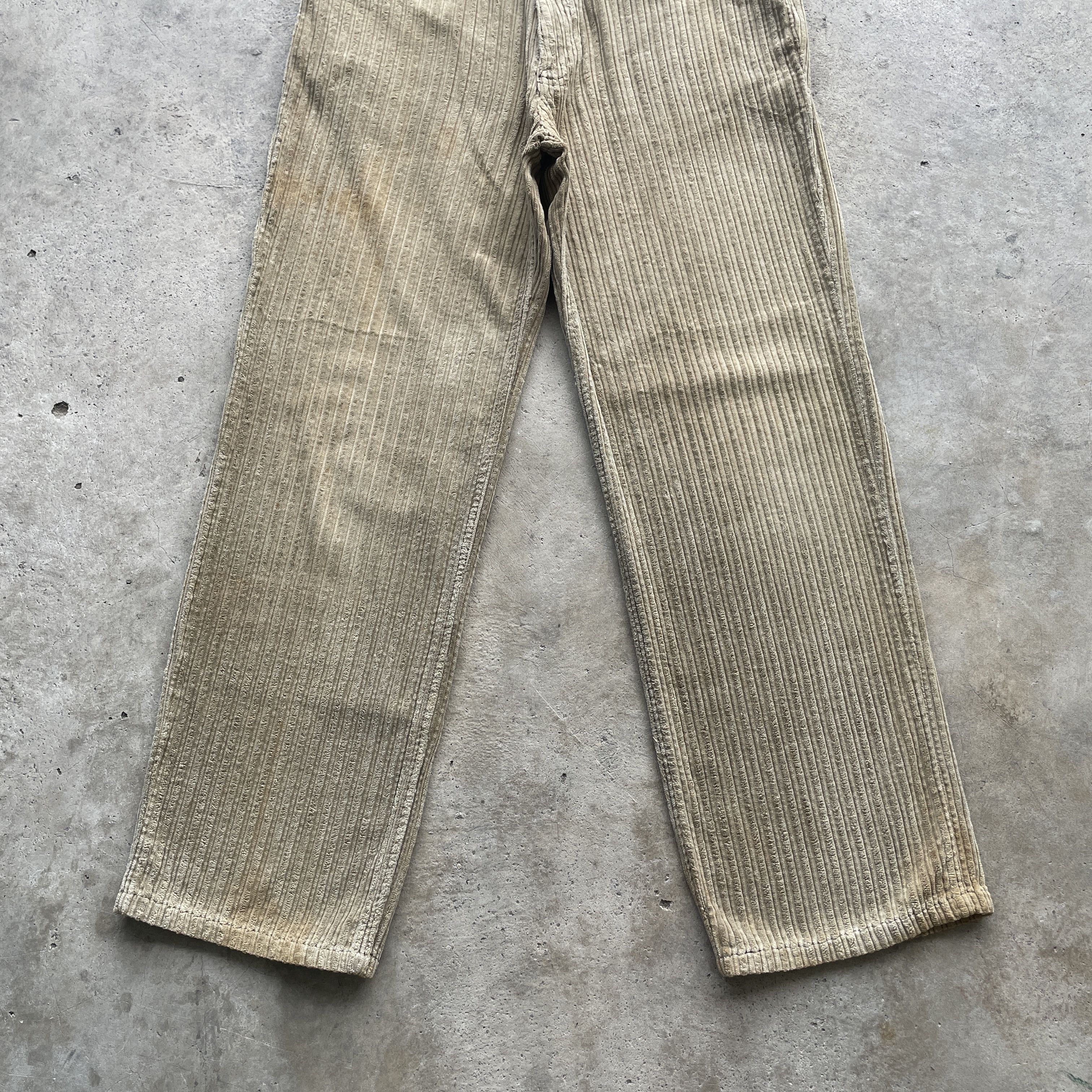 Carhartt VINTAGE CARHARTT FADED BROWNS CORDUROI TROUSERS PANTS W30 Size US 30 / EU 46 - 5 Thumbnail