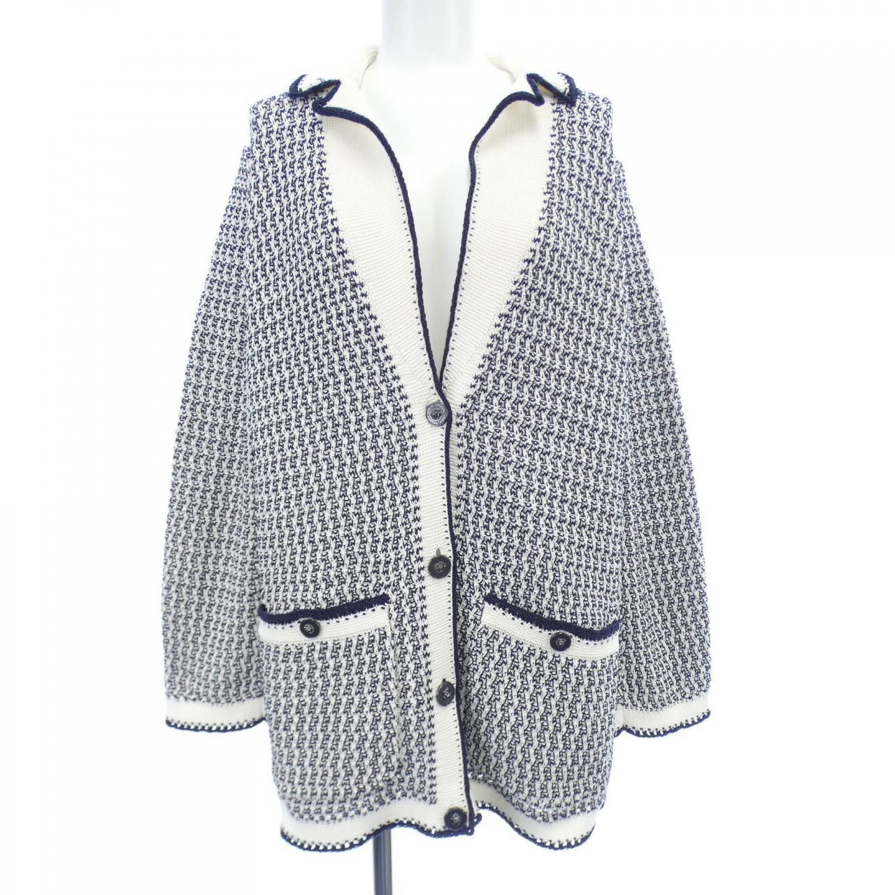 Chanel Chanel Chanel P72239K10377 Cardigan Cotton Tops P72239K10377 DUTY FREE for USA Size ONE SIZE - 1 Thumbnail
