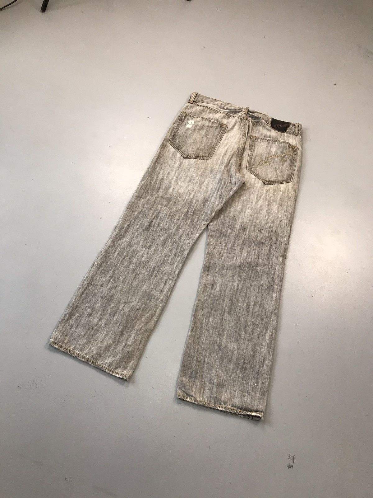 Ed Hardy Vintage ed hardy damaged denim Size US 36 / EU 52 - 8 Thumbnail