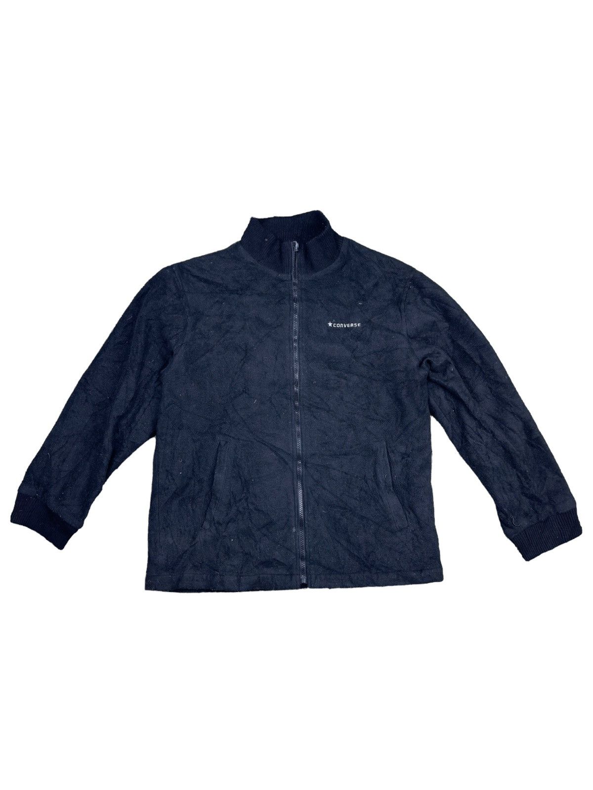 Vintage Converse Small Logo Fleece Jacket