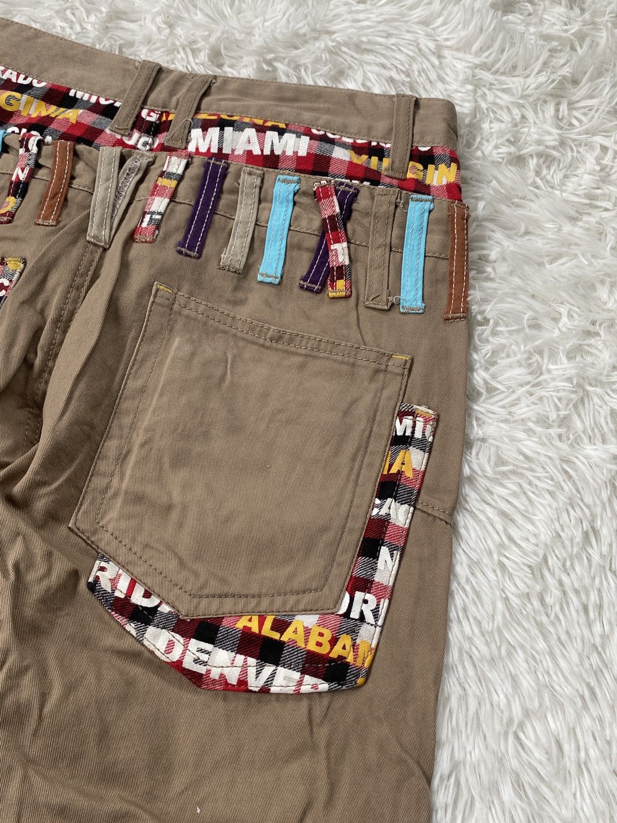 Japanese Brand RARE🔥NYLUS Double Waist ARTFULL Cargo Pants Size US 31 - 11 Thumbnail