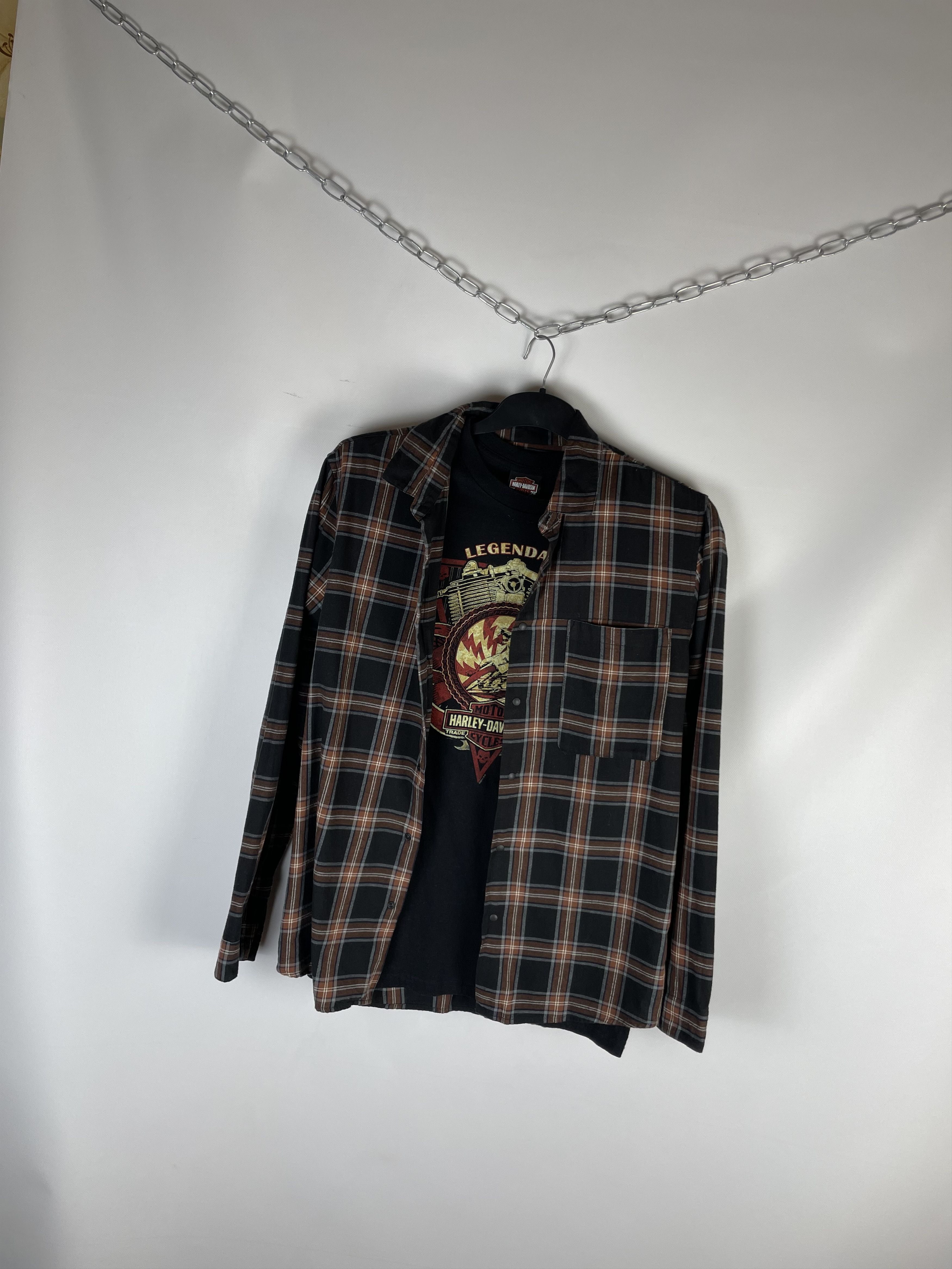 Flannel Flannel Folk Shirt Button Ups Size US L / EU 52-54 / 3 - 2 Thumbnail
