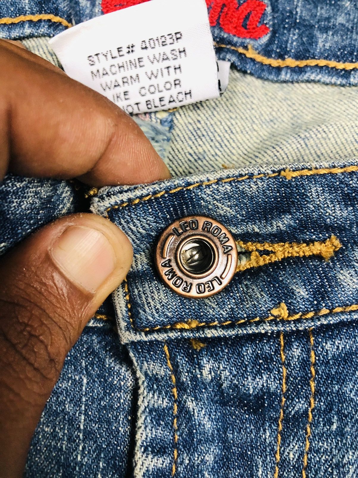 Other Leo Roma Jeans (36) Size 33" - 7 Thumbnail