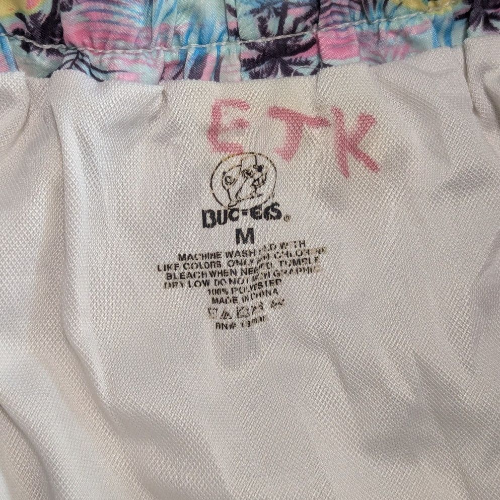 Other Bucees Tropical Swim Trunks Beaver Blue Pink Board Shorts Size US 32 / EU 48 - 3 Thumbnail