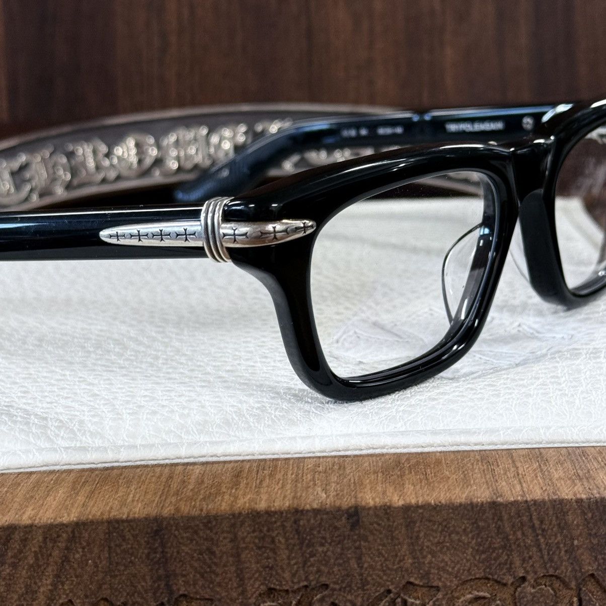 Chrome Hearts Chrome Hearts TRYPOLEAGAIN Glasses Size ONE SIZE - 5 Thumbnail