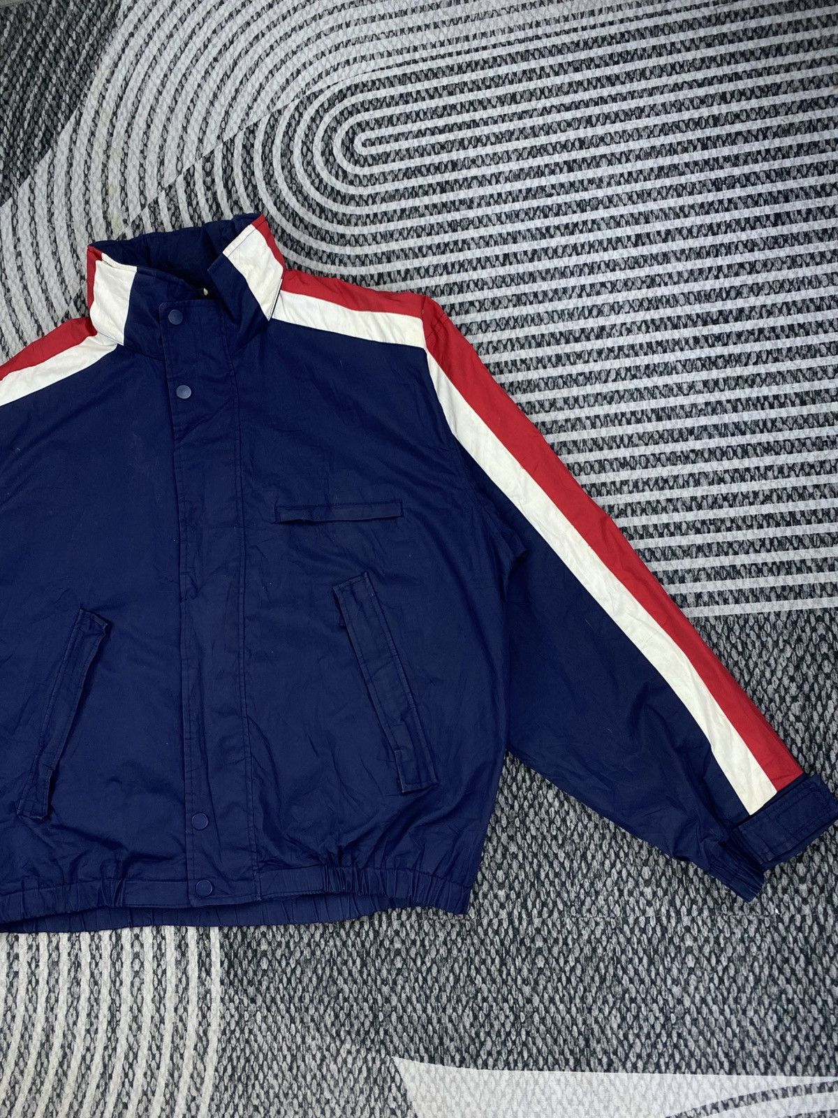 Towncraft 90s Towncraft Color Block Hidden Hoodie Zipper Jacket Size US XL / EU 56 / 4 - 5 Thumbnail