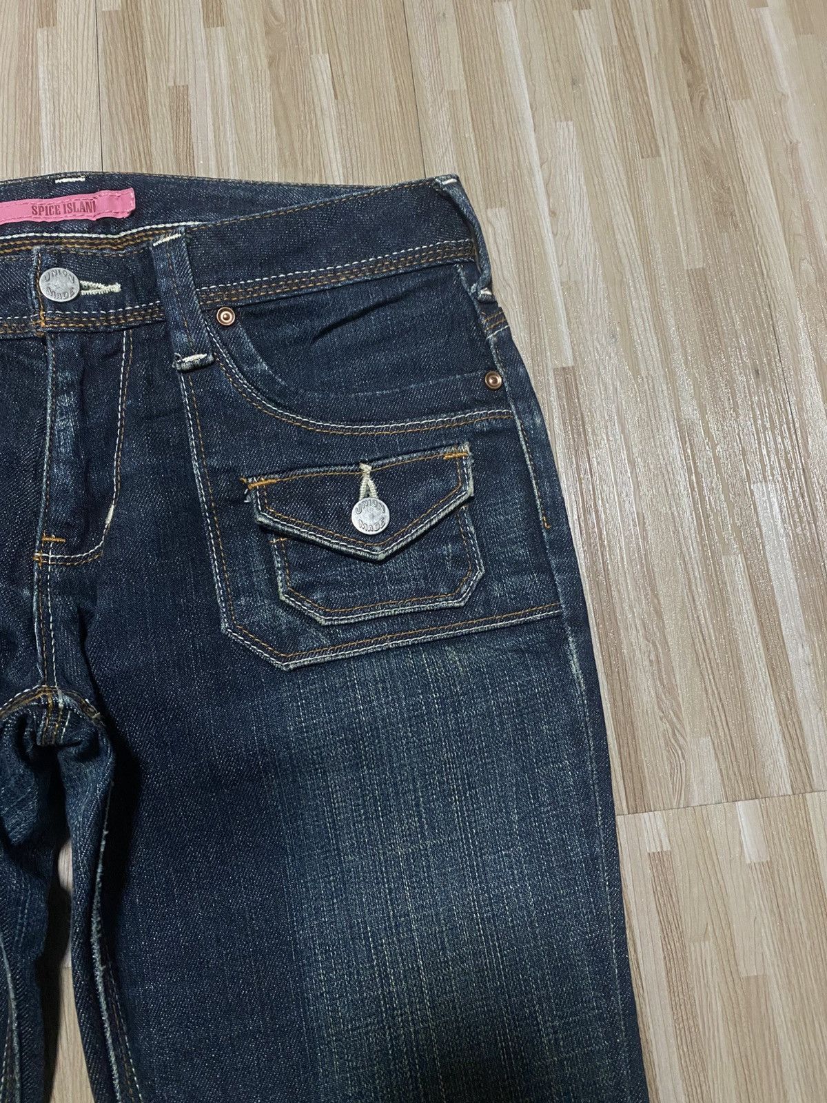 Japanese Brand 💥Denim Bootcut Bushpants💥 Size US 28 / EU 44 - 9 Thumbnail