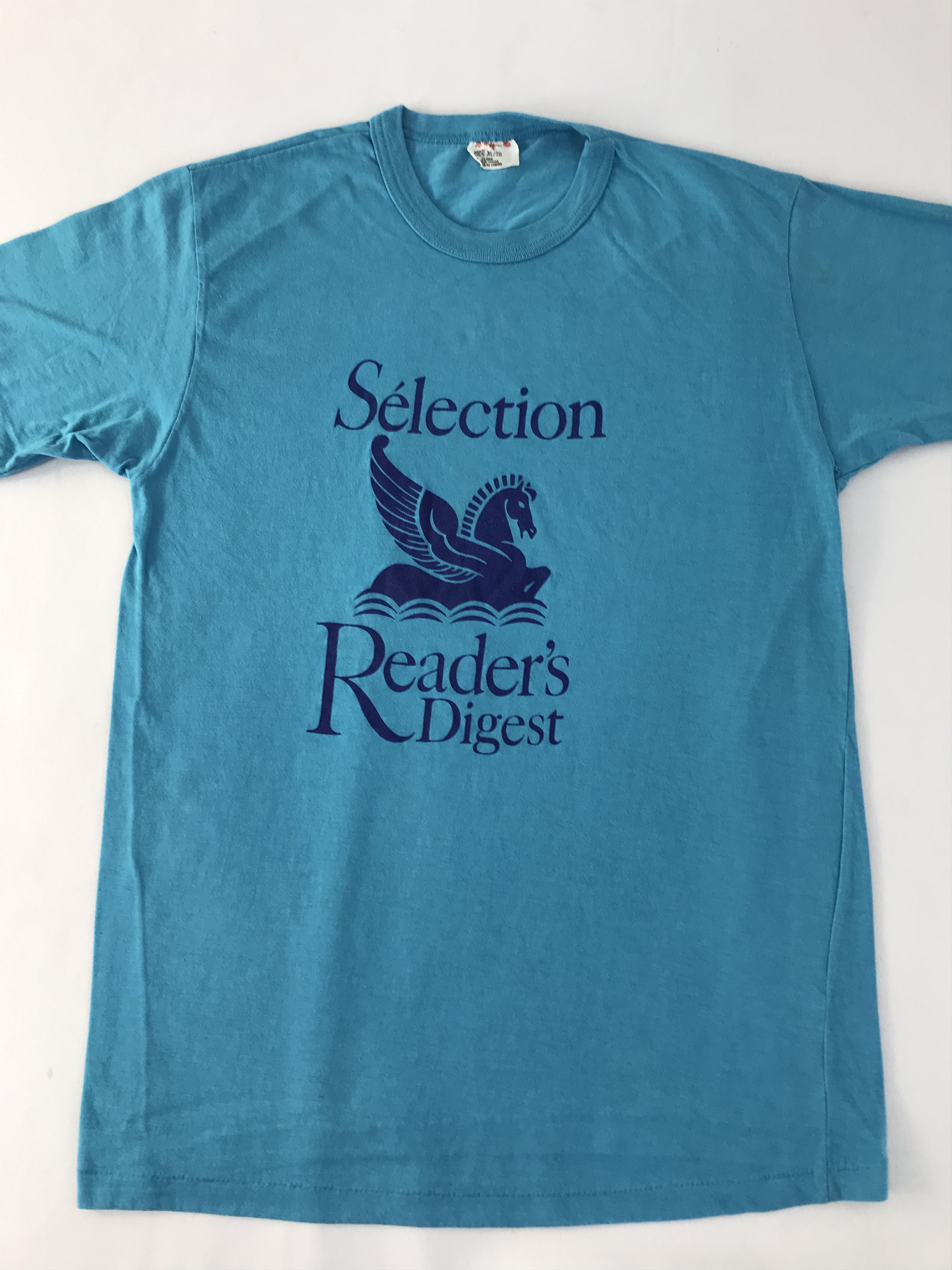 Vintage 80s Selection Reader’s Digest Health Magazine 50/50 Tee Size US S / EU 44-46 / 1 - 3 Thumbnail