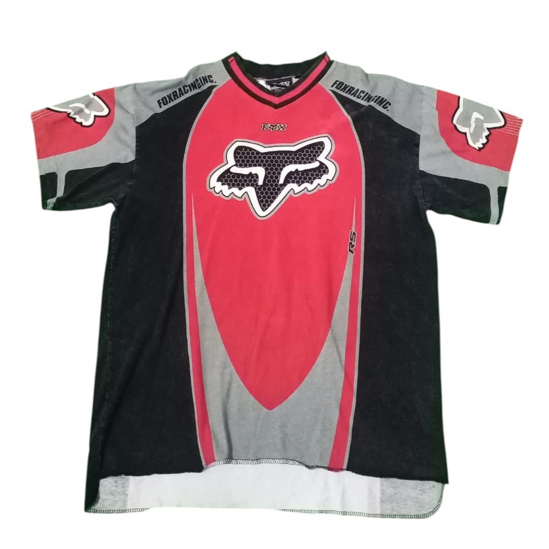 Vintage vintage Y2k Fox Racing RS Size US XL / EU 56 / 4 - 1 Thumbnail