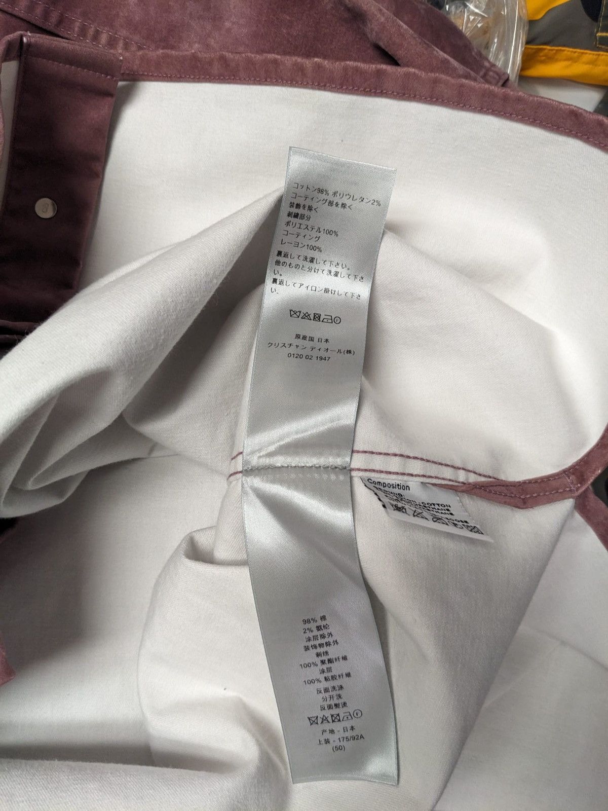 Dior CHRISTIAN DIOR CACTUS JACK OVERSHIRT JACKET 50 DARK PINK Size US L / EU 52-54 / 3 - 11 Thumbnail