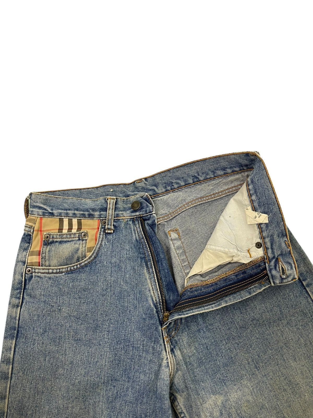 Burberry Vtg Thomas Burberry Tapered Jeans Nova Check 3🟦8 Size US 30 / EU 46 - 14 Thumbnail