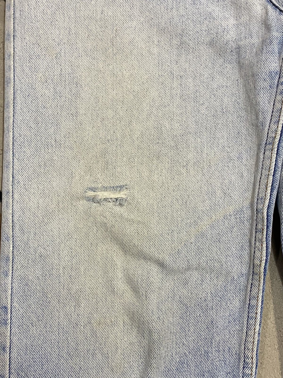 Levi's Vintage Clothing Vintage Levis 510 90’s Faded Wash Distressed Jeans Size US 30 / EU 46 - 7 Thumbnail